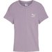 Koszulka damska Classics Ribbed Slim Tee Puma - Pale Plum