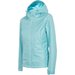 Kurtka przeciwdeszczowa damska H4L19 KUDT001 4F - jasny niebieski