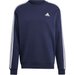 Bluza męska Essentials Fleece 3-Stripes Adidas - ciemnoniebieska