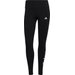 Legginsy damskie Essentials High-Waisted Logo Adidas - czarne