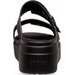 Klapki Brooklyn Low Wedge Crocs - black
