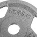 Obciążenie żeliwne kierownica 1,25kg 30mm Gymtek