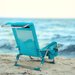 Krzesło plażowe z funkcją leżaka Sun Flex 2w1 Outtec - turkusowe