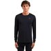 Longsleeve termoaktywny męski The Natural Merino 200 Crew Neck Base Lyer Odlo - black
