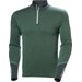 Bluza męska Lifa Merino Midweight 1/2 Zip Helly Hansen - jungle green