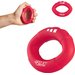 Silikonowy ściskacz, kółko do ściskania 4Fizjo - czerwony, opór duży
