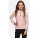 Bluza polarowa juniorska Loco Regatta - dusky rose/white