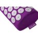 Zestaw do akupresury: mata i poduszka Gymtek - fioletowy
