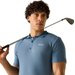 Koszulka męska polo Maverik stretch Regatta - china blue