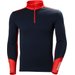 Bluza męska Lifa Merino Midweight 1/2 Zip Helly Hansen - navy/red