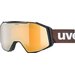 Gogle narciarskie Gravity FM Uvex - black matt/mirror gold