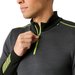 Bluza męska Lifa Merino Midweight 1/2 Zip Helly Hansen - thunder grey