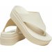 Klapki, japonki Brooklyn Flip Crocs - Bone