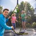 Trampolina Pumpkin 366cm 12ft Outtec - czarna