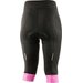 Spodenki, kolarki damskie Design Kaymaq - czarne/różowe