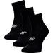 Skarpety USOCM440 3 pary 4F - głęboka czerń