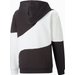 Bluza juniorska Power Cat Hoodie FL B Puma - czarna/biała