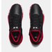 Buty koszykarskie Jet 21 Under Armour - czarne/czerwone