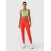Spodnie dresowe damskie TFTRF0789 4F - czerwony