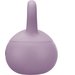 Miękki kettlebell FlexLift 10kg Gymtek - 10kg soft purple