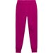 Spodnie dresowe dziewczęce 4FJWSS24TTROF587 4F - ciemny róż