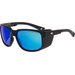 Okulary przeciwsłoneczne z polaryzacją Makalu GOG Eyewear - czarny/niebieska lustrzanka