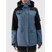 Kurtka snowboardowa damska TTJAF586 4F - denim