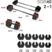 Zestaw regulowanych obciążeń SRG40 Pro 43,5kg HMS