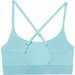Biustonosz sportowy damski 4FWSS24USBAF096 4F - niebieski