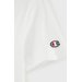 Koszulka damska C Logo Patch Crewneck Legacy Champion - biały