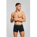 Bokserki męskie Elastic Boxer 2 pary Head - black/green