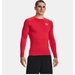 Longsleeve męski HeatGear LS Under Armour - czerwony