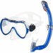 Zestaw do nurkowania juniorski Enzo Samos: maska+fajka Aqua-Speed - niebieski