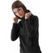 Bluza polarowa damska 4FAW23TFLEF148 4F - głęboka czerń