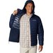 Kurtka puchowa męska Powder Lite II Hooded Jacket Columbia - Collegiate Navy