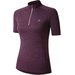 Koszulka rowerowa damska Pedal Through It II Dare2B - Deep Plum