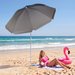 Parasol plażowy łamany Ombra 200cm Luverno - szary