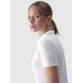 Koszulka damska polo 4FWMM00TPTSF317 4F - biały