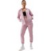 Spodnie dresowe damskie 4FWSS24TTROF606 4F - jasny róż