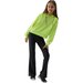Bluza dziewczęca 4FJWSS24TSWSF0945 4F - żółty neon