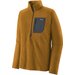 Bluza polarowa męska R1 Air Zip-Neck Patagonia - Raptor brown