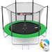 Trampolina 244cm 8FT z siatką wewnętrzną + gratisy Hop Sport