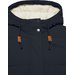 Płaszcz puchowy damski Nordlicht Jack Wolfskin - dark navy