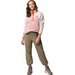 Bluza polarowa damska Benton Springs 1/2 Snap Pull Over II Columbia - eraser pink, dark stone, tuscan