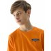 Koszulka chłopięca 4FJWSS24TTSHM1131 4F - pomarańcz