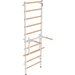 Drabinka gimnastyczna 240x80 cm z drążkiem do ćwiczeń EH-DG05 + DA32 Endorfit - biała