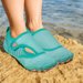 Buty do wody na rzep Splash Up Jr Outtec - turkusowe