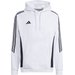 Bluza męska Tiro 24 Sweat Hooded Adidas - biała