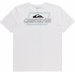 Koszulka męska Linebyline Tees Quiksilver - biała