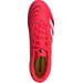 Buty piłkarskie, korki Predator Club FG/MG Adidas - Lucid Red/Cloud White/Core Black